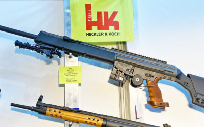 Selbstladebüchse SAR M41 PSG Präzisionsgewehr | Not Your Average Local Gun Show | Waffen Sammlerborse 2025 | Lucerne, Switzerland
