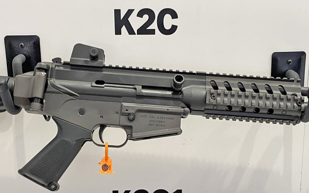 SNT Motiv (Daewoo) K2C 5.56mm | Replacement For K1A Carbine | SHOT Show 2026 | South Korean Baddie