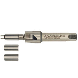 Muzzle Crowning Tool | 60 Degree | 3 Pilots 9mm, .30 Cal / 7.62mm, 6.5 Creedmoor