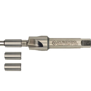 Muzzle Crowning Tool | 11 Degree | 3 Pilots 5.56mm, 22WMR, 22LR